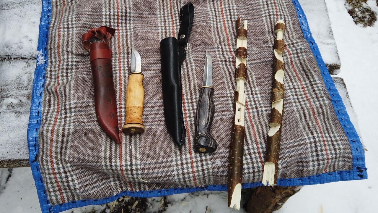 85. Bambule a nože Wood Jewel