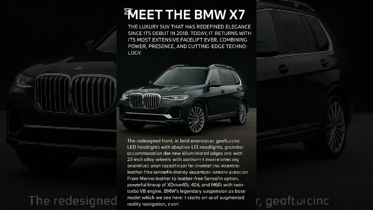 BMW SUV features in new style 