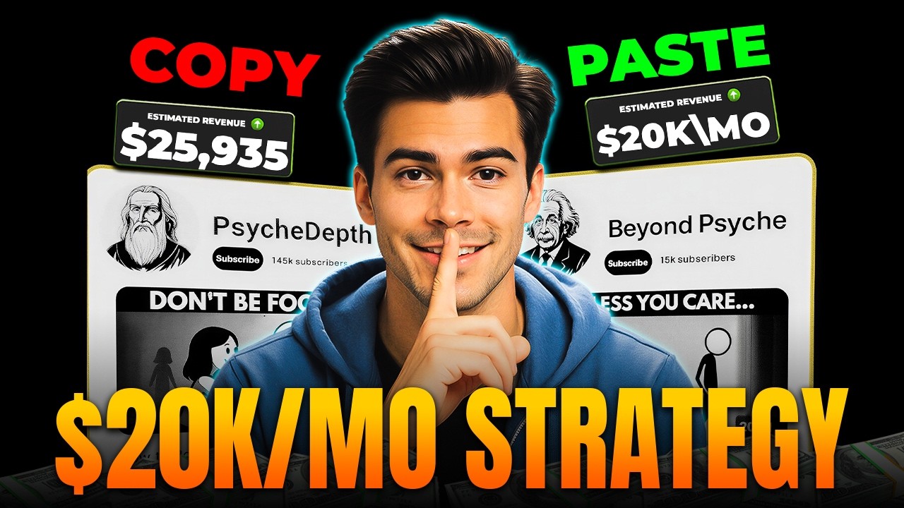 I Copied a $20k/month Faceless Psychology Channel (Exact Blueprint)