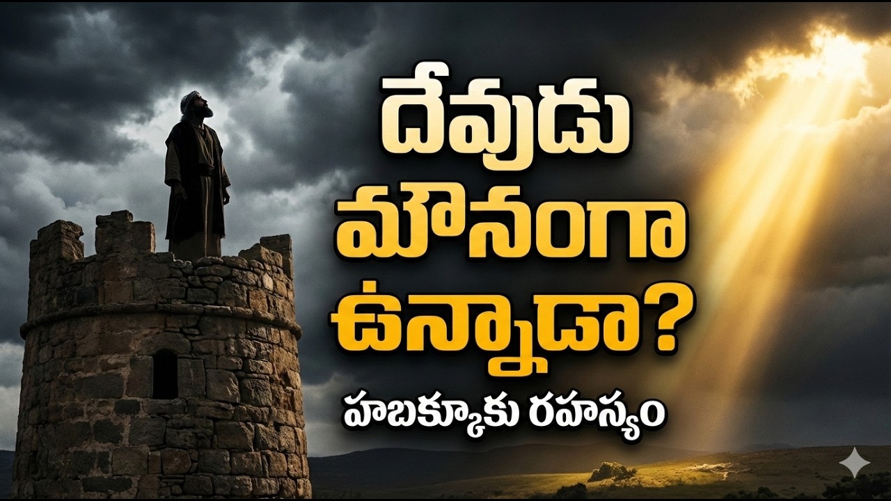 కష్టాల్లో ఉన్నప్పుడు దేవునితో ఎలా మాట్లాడాలి? | హబక్కూకు గ్రంథ సారాంశం | అనుదిన జీవవాక్కు 16.2.2026
