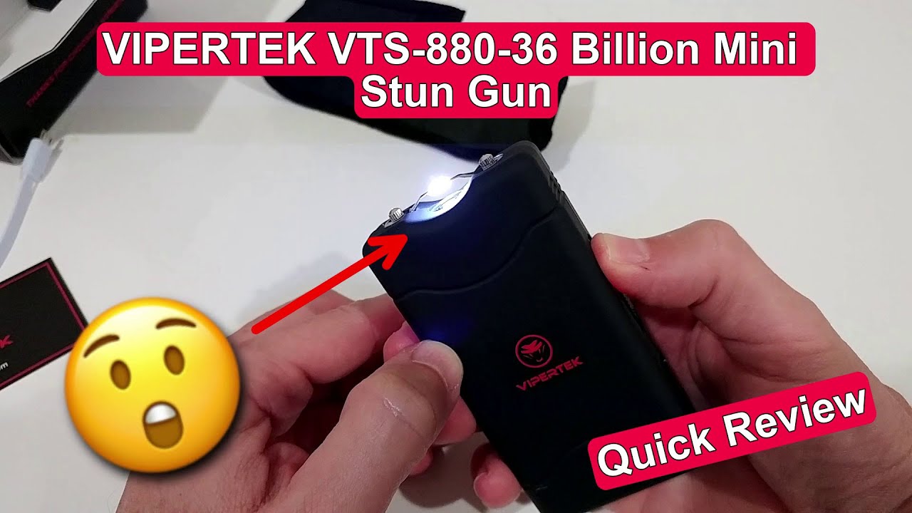 Обзор мини-электрошокера VIPERTEK VTS-880 | Мощная защита в компактном корпусе с зарядкой от USB