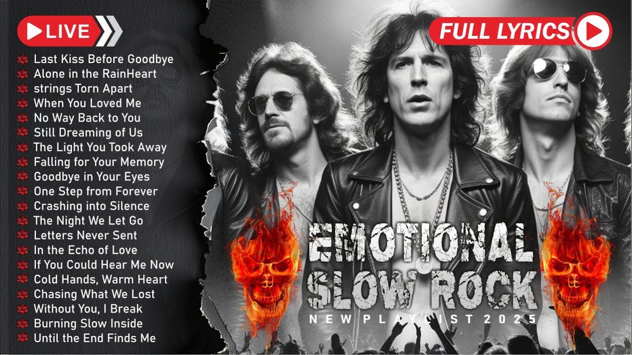BEST RELAXING Slow Rock Music 2025 Playlist Rock | Ballad | Sleep | Soft Rock | Enjoy With Lyrics