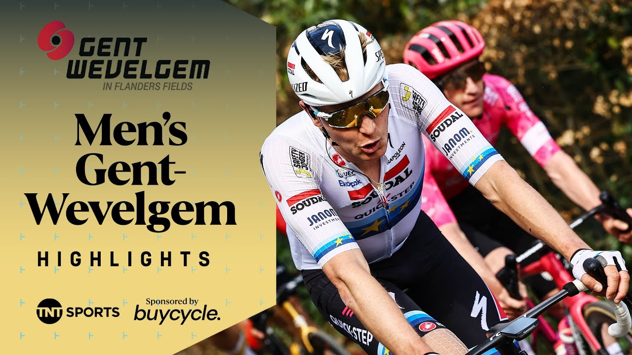 STUNNING DISPLAY OF POWER! 💥 | Men's 2025 Gent-Wevelgem Race Highlights | TNT Sports Cycling