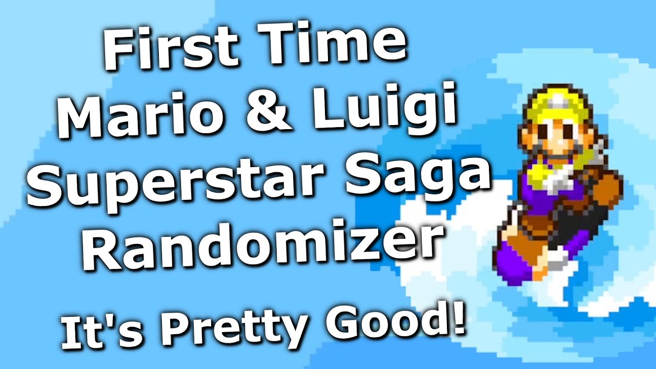 First Time Mario & Luigi Superstar Saga Randomizer (It's Pretty Good!)