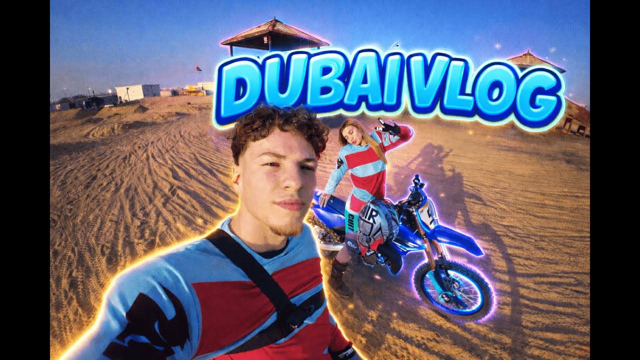 MOTOCROSS IN DUBAI - Dubai Vlog! @Marshallboxerr