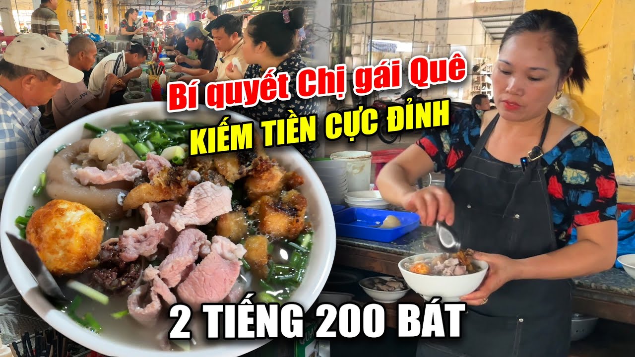 Chị Gái Thái Bình kiếm tiền CỰC ĐỈNH, 20K no căng!