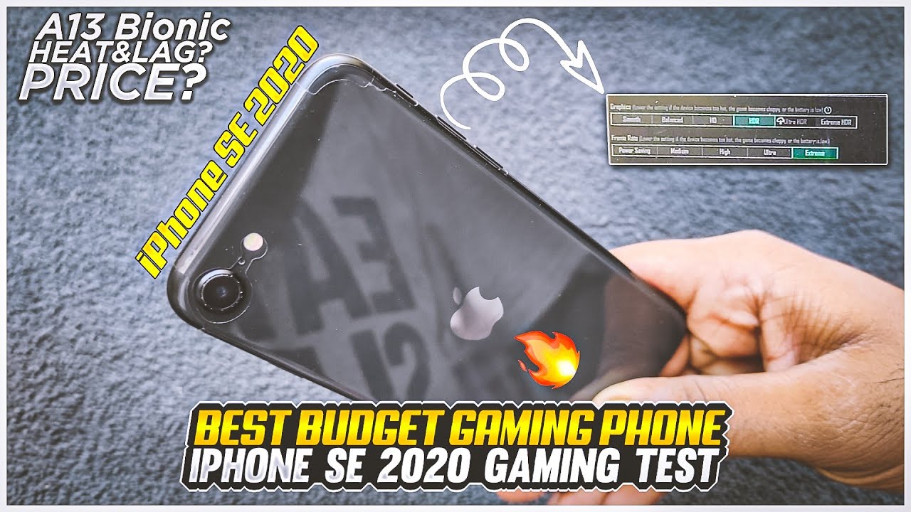 IPHONE SE 2020 HDR EXTREME PUBG TEST IN 2023 WITH HANDCAM | BEST BUDGET GAMING PHONE BUY OR NOT?🔥|