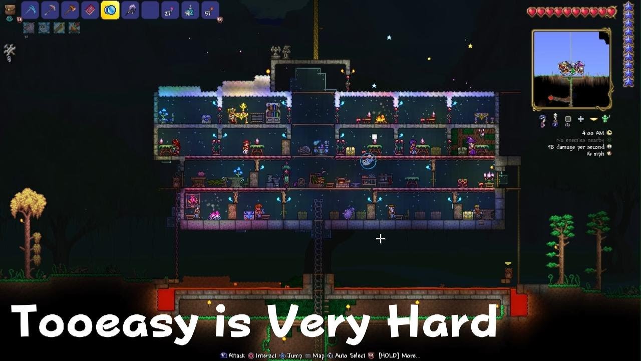 Started in Hard Mode Legendary Difficulty Day 3 Report | Terraria