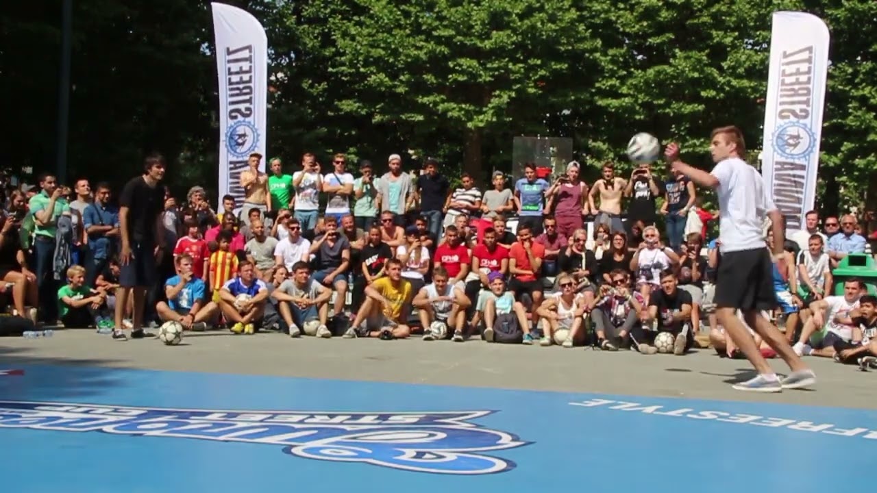 European Street Cup 2014 FINAL Mikolaj vs MichRyc / Freestyle Football