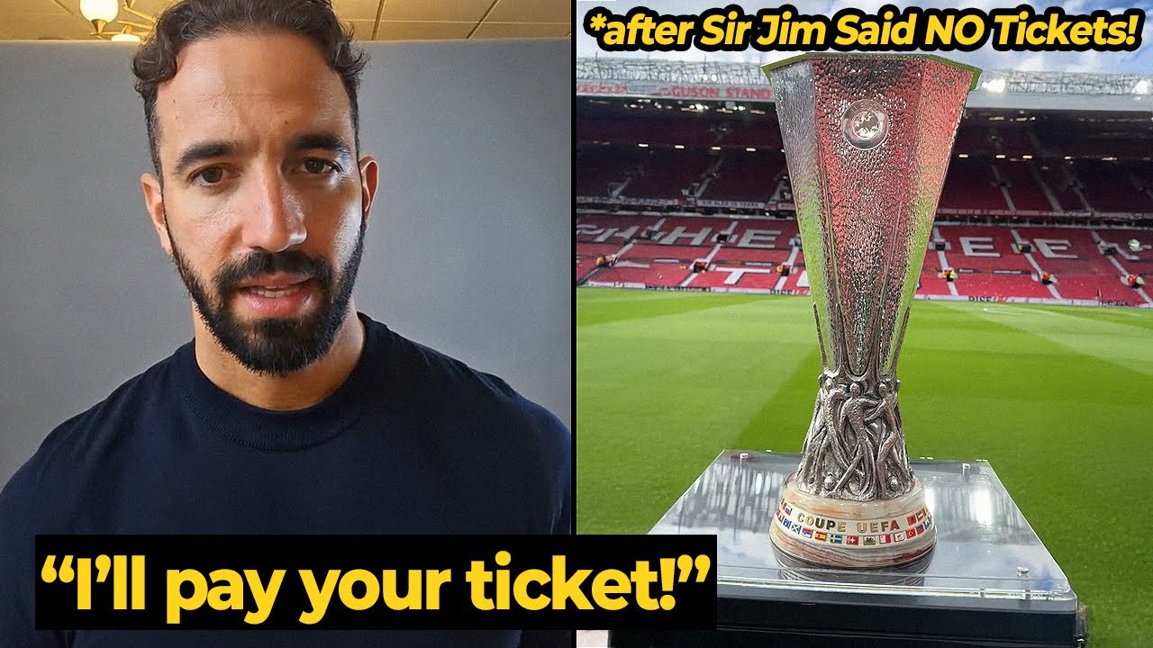 Amorim pays for United staff ticket for UEL final after being told club wouldn't fund trip to Bilbao