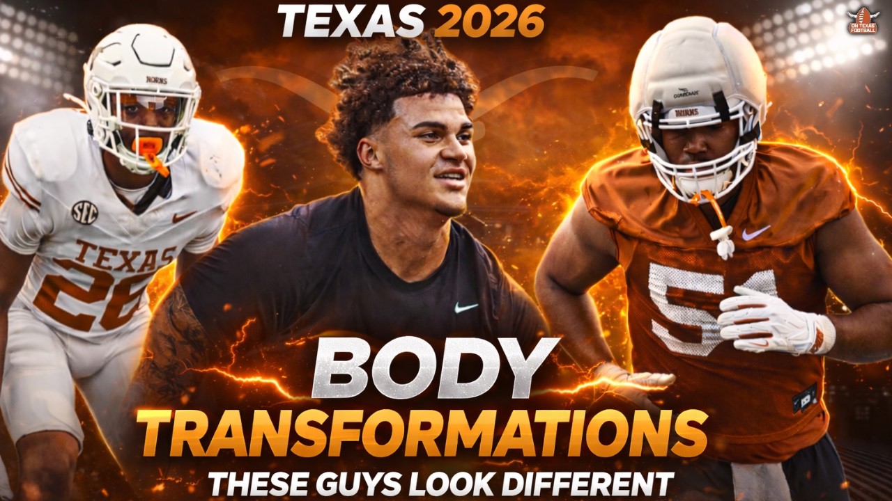 THESE GUYS LOOK DIFFERENT | Texas Football Body Transformations | Arch Manning