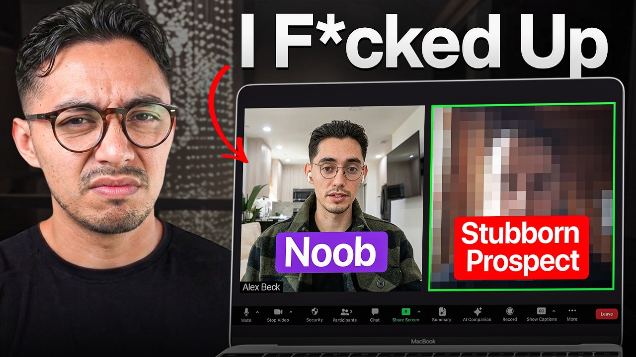 $10M Closer Reacts to His WORST High Ticket Sales Call Ever