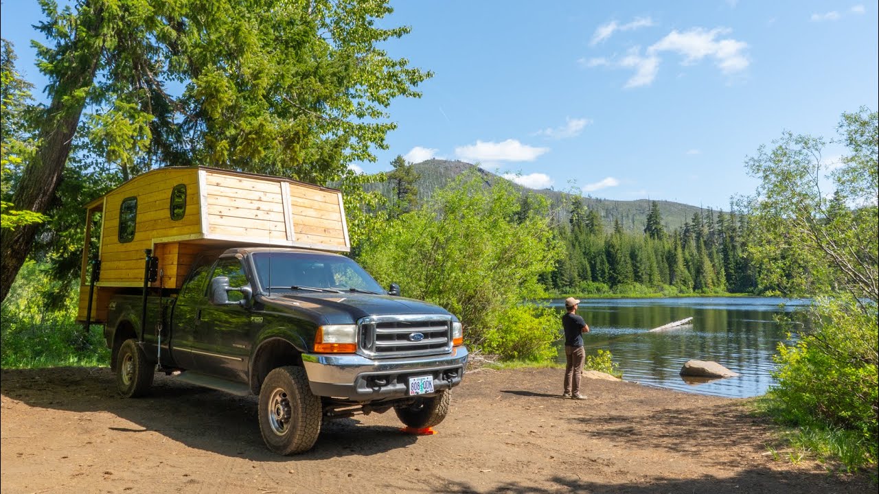 This is the Kind of Night You Dream of Truck Camping