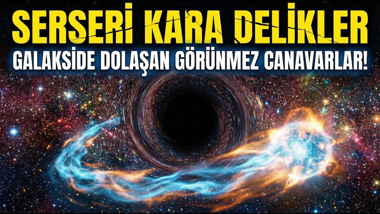 Serseri Kara Delikler: Galakside Dolaşan Görünmez Canavarlar