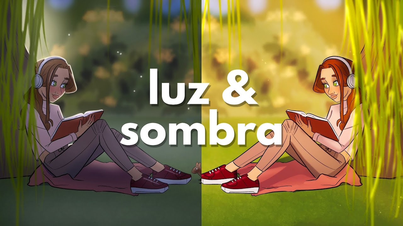 tutorial de luz e sombra em desenhos digitais (o jeito mais SIMPLES)