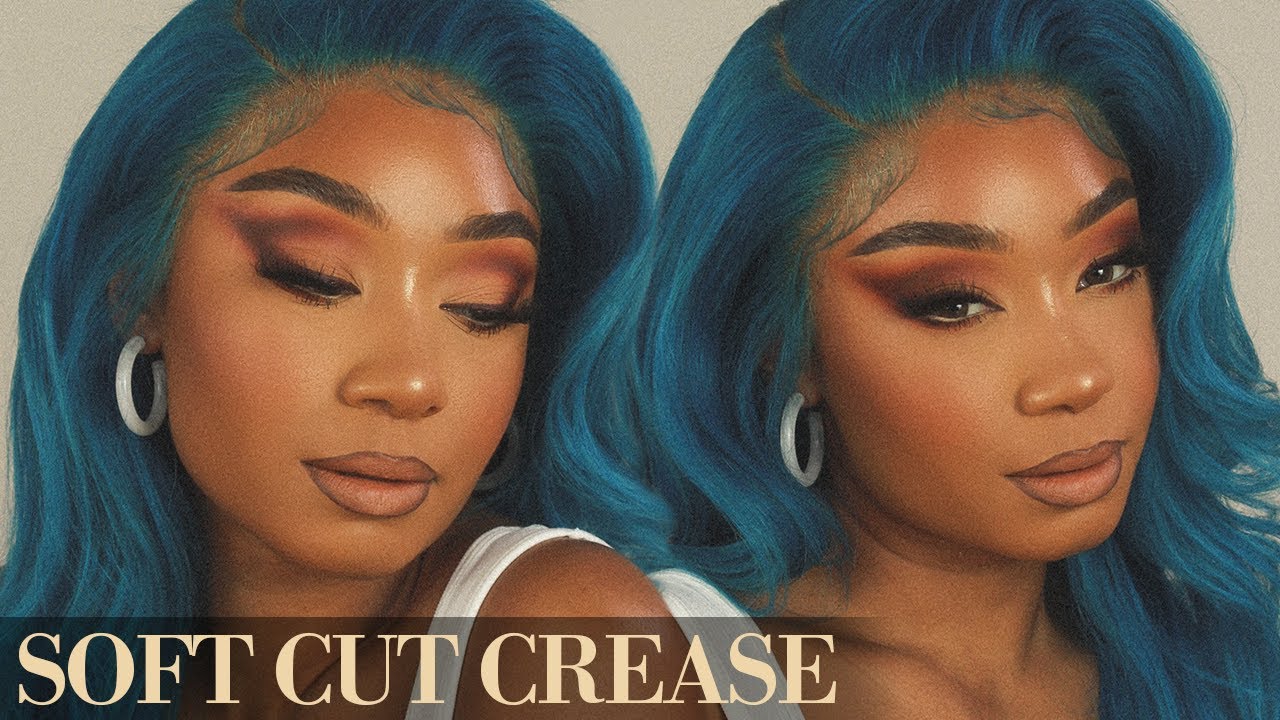 Warm Brown Soft Cut Crease Makeup Look