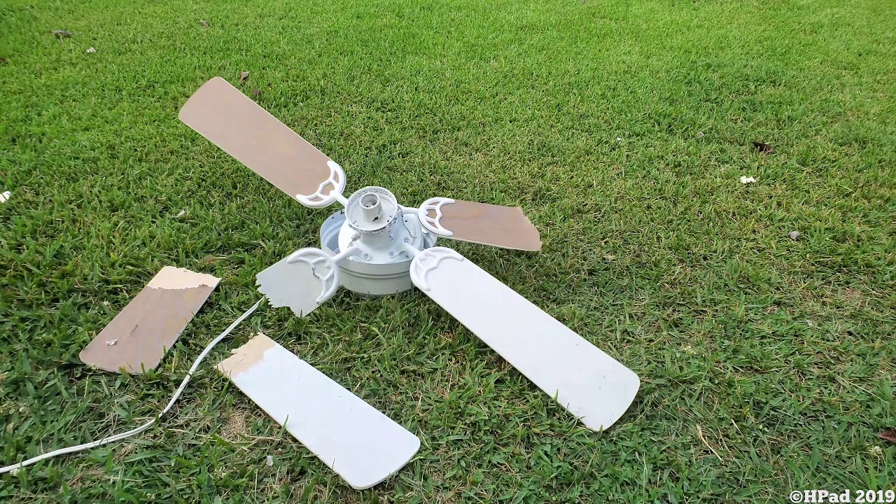 Mainstays Ceiling Fan Destruction