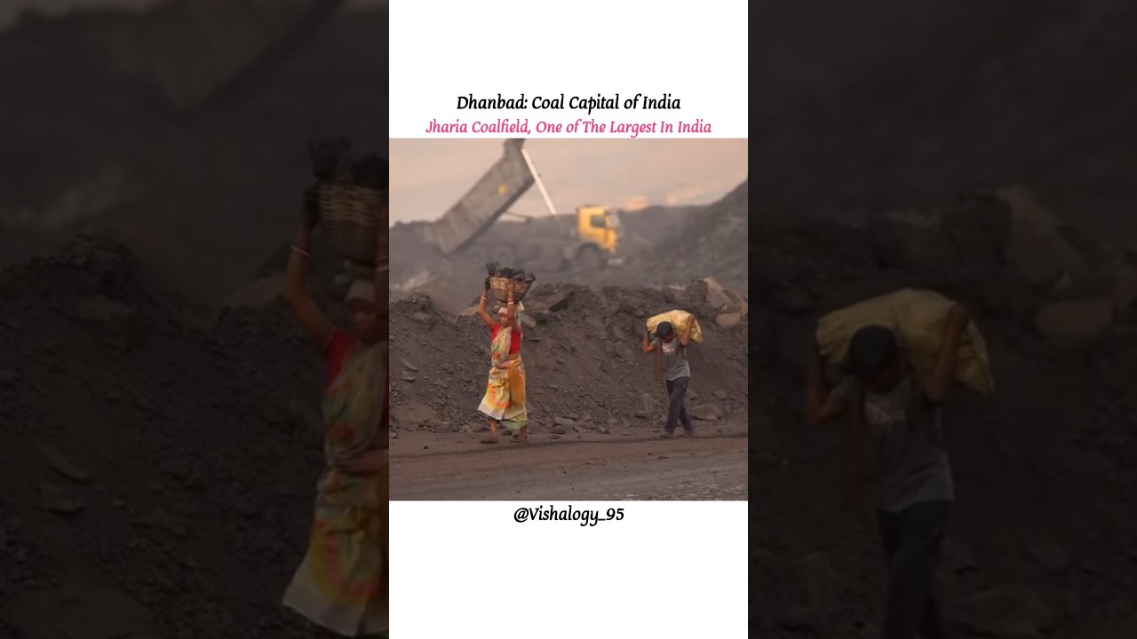 Coal Capital of INDIA🇮🇳 #dhanbad #jharkhand #india #vishalogy_95 #coalmines #jharia#incredibleindia