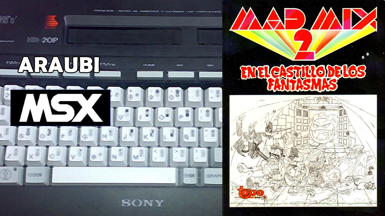 Mad Mix 2 (Topo Soft, 1990) MSX [145] Walkthrough Comentado