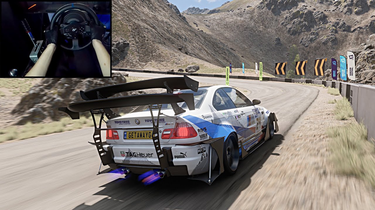 BMW M3 Pikes Peak Hillclimb Time Attack - Forza Horizon 5 | Thrustmaster T300RS