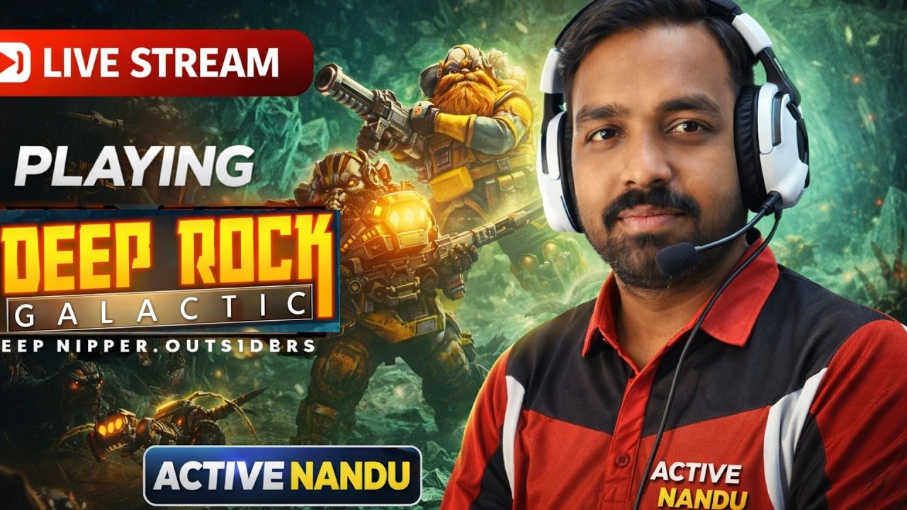 | DEEP ROCK GALACTIC | ROCK AND STONE! ⛏️ AAJ KAREGE DANGEROUS MINING | #deeprockgalactic #gaming