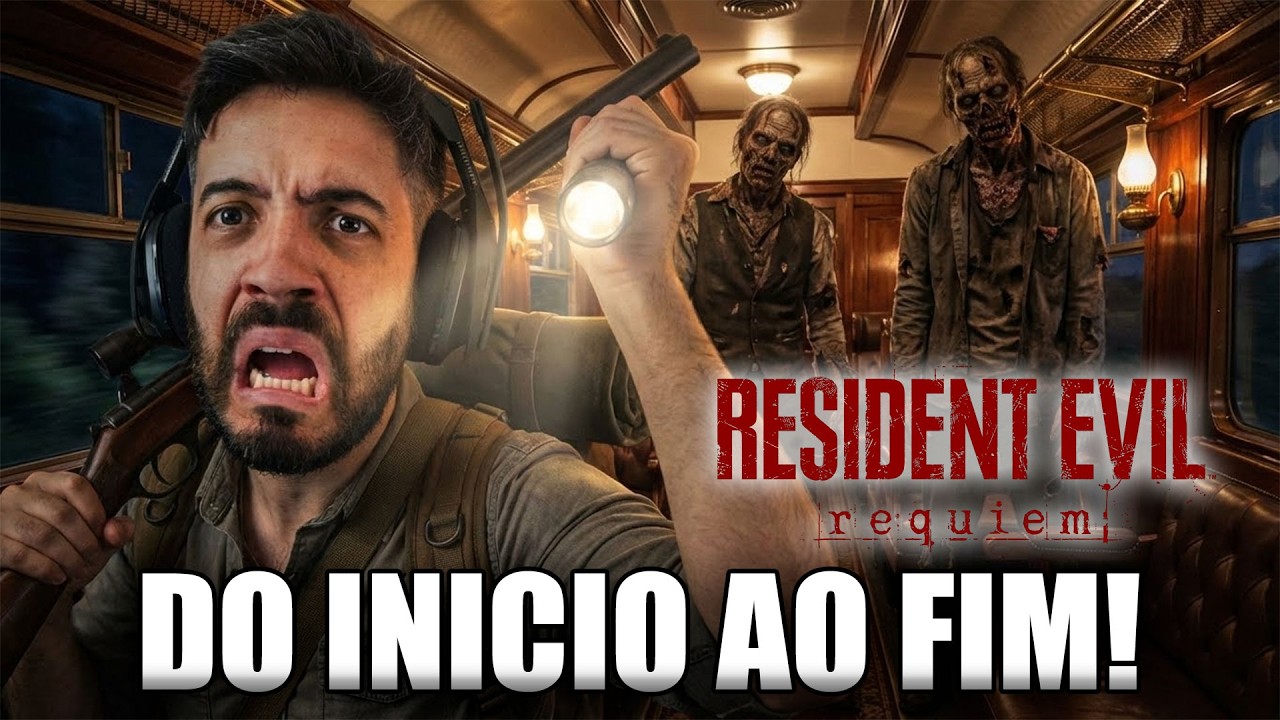 RESIDENT EVIL REQUIEM - DO INICIO ATÉ ZERAR!