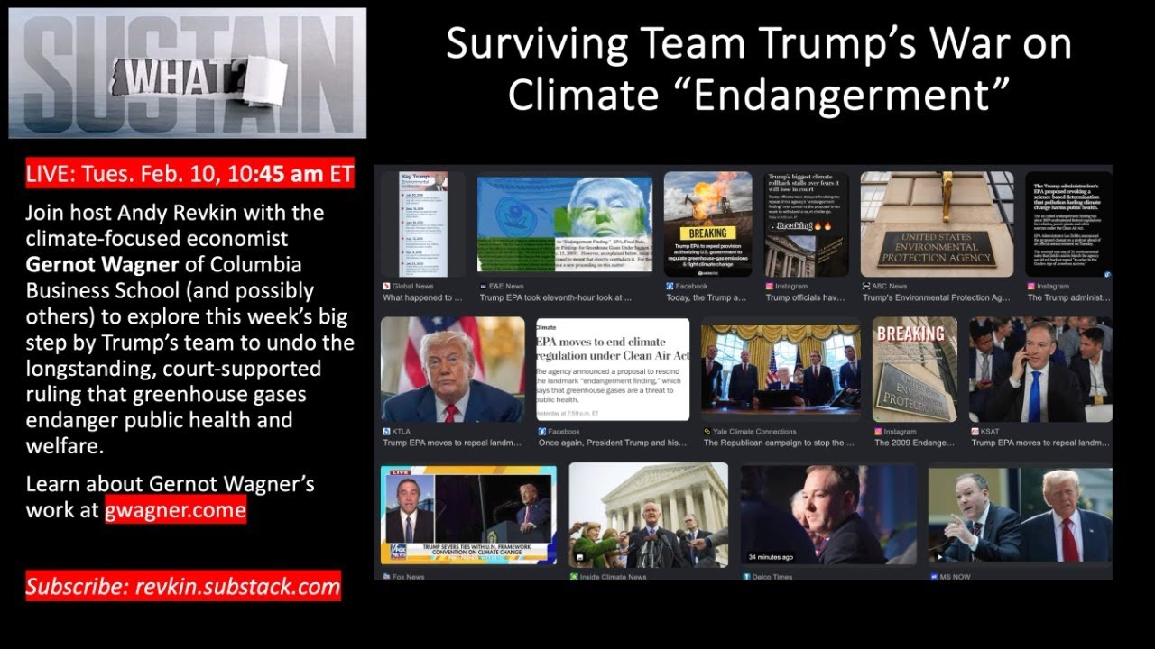 Surviving Team Trump’s War on Climate “Endangerment”