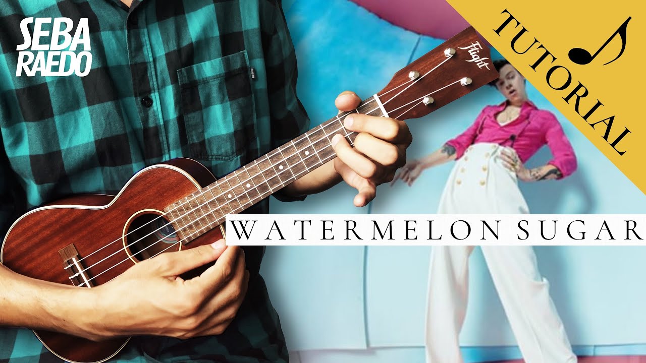 Watermelon Sugar (UKULELE TUTORIAL) ♫ Harry Styles
