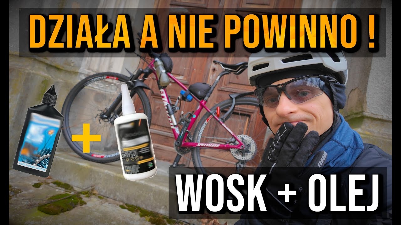 WOSK Bike 7 + OLEJ do łańcucha: działa, a nie powinno ?!