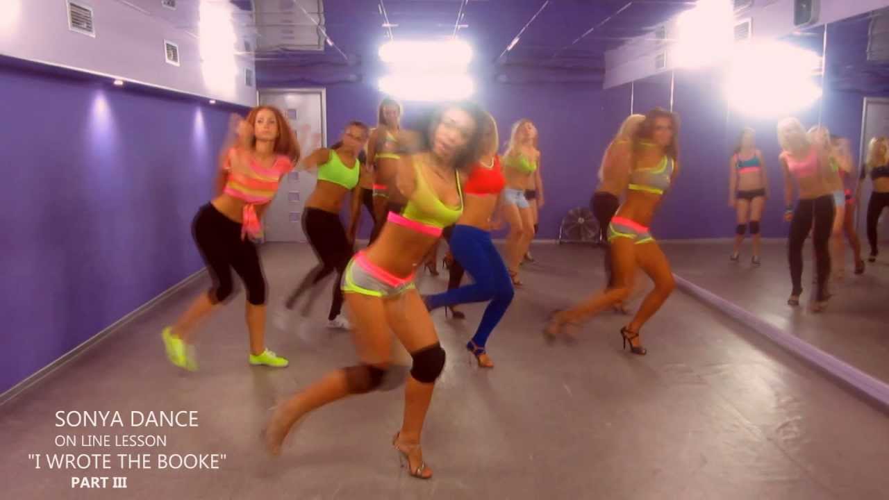SONYA DANCE/ ON LINE LESSON / I WROTE THE BOOK/ PART III
