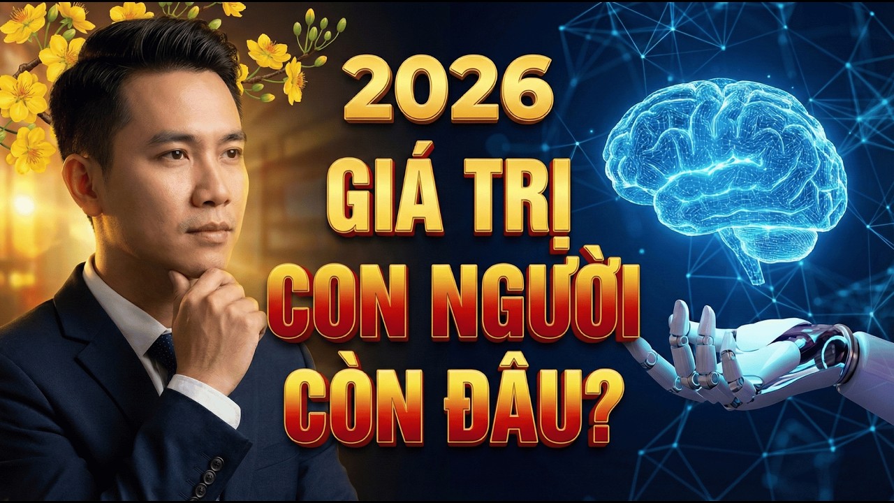 2026 - AI & ROBOT: GIÁ TRỊ CON NGƯỜI CÒN ĐÂU?