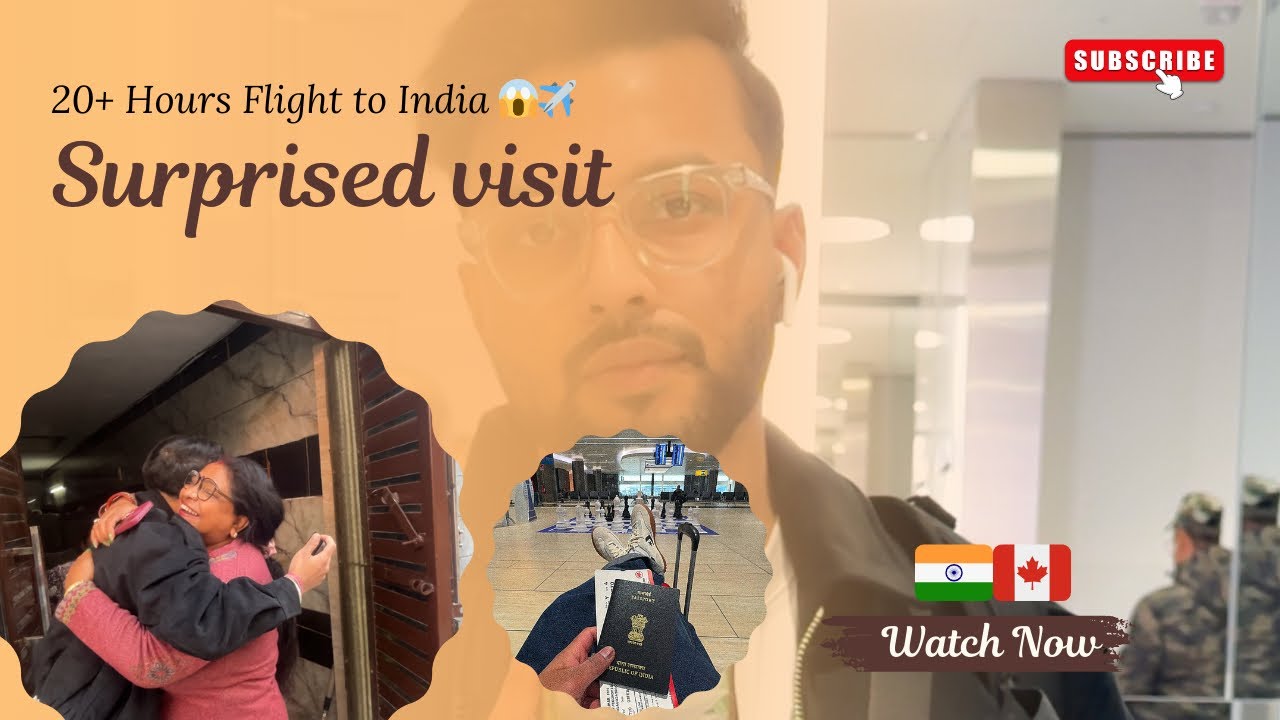 Mummy ko rula diya😭!! Ghar vapsi !! #surprisevisit #canda #india #trendingvideo 