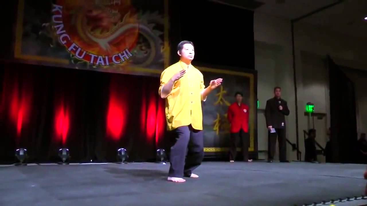Exeter Black Flag Wing Chun Demonstration 4: Real Internal Power using Shock Impulse Power