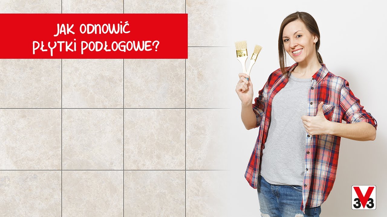 Farby renowacyjne V33 - Jak odnowić płytki podłogowe