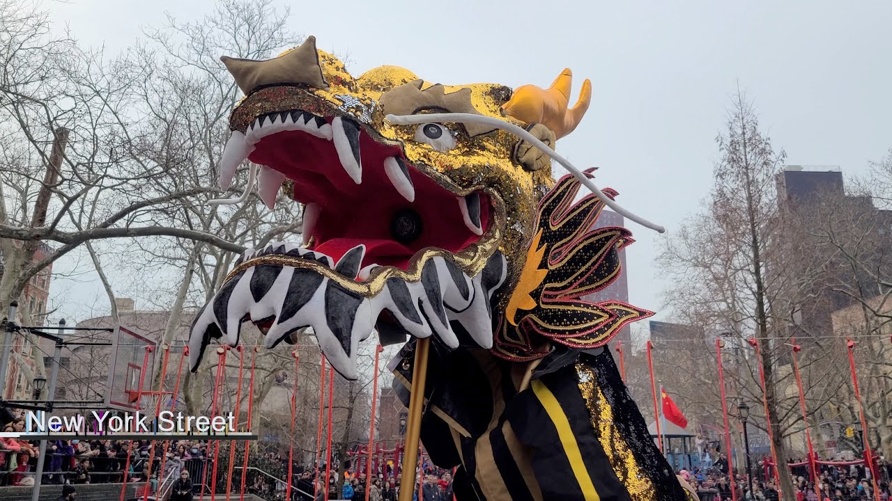 NYC Lunar New Year Year Of The Dragon Firecrackers February 10 2024
