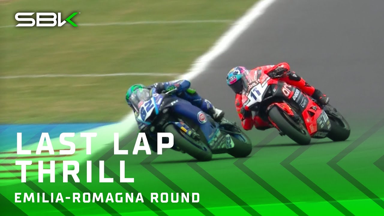 ШОУ на последнем круге в #WorldSSP 🍿 | #EmiliaRomagnaWorldSBK 🇮🇹
