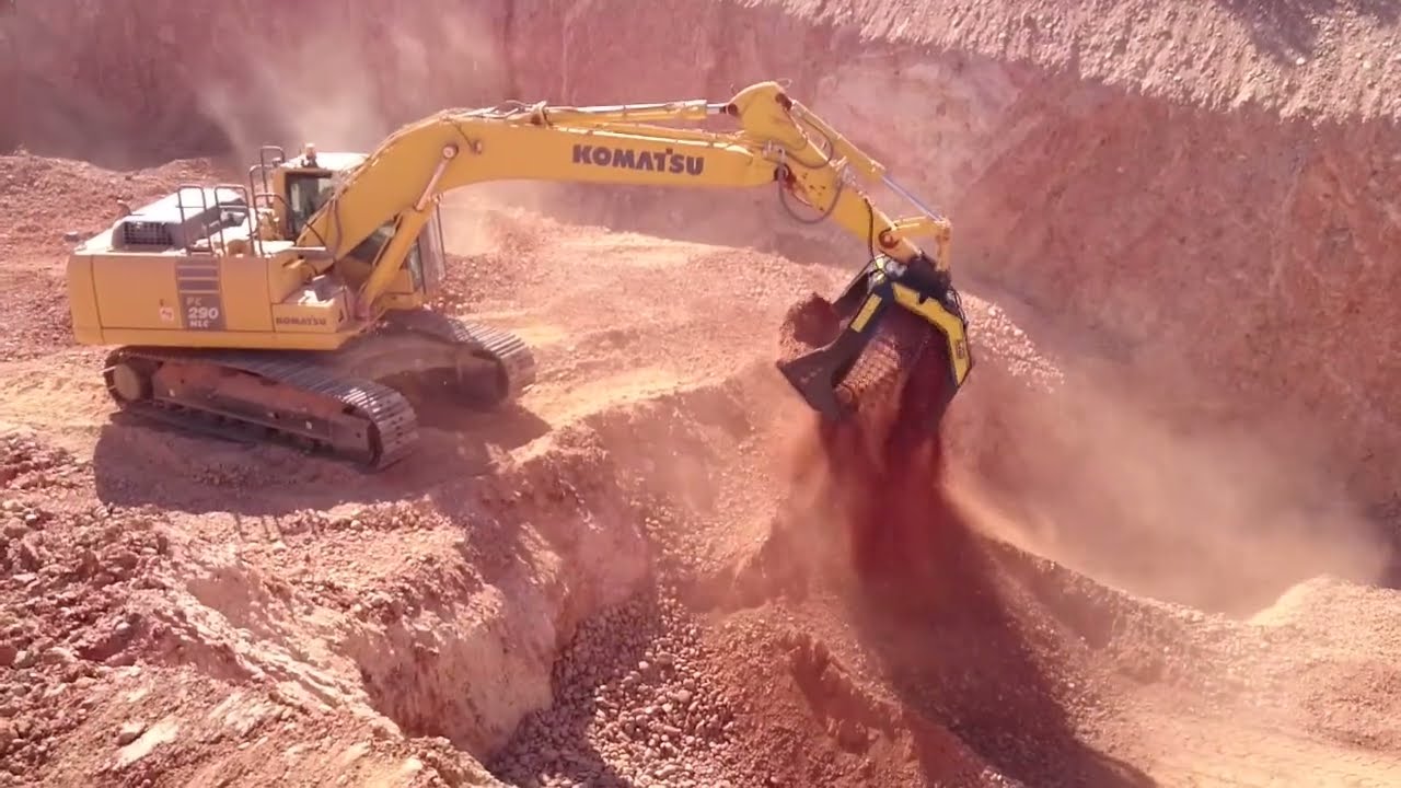 [ VIDEO PROMOCIONADO ] Balde Cribador MB Crusher MB-S18 para excavadoras | ZANELLATO EQUIPOS