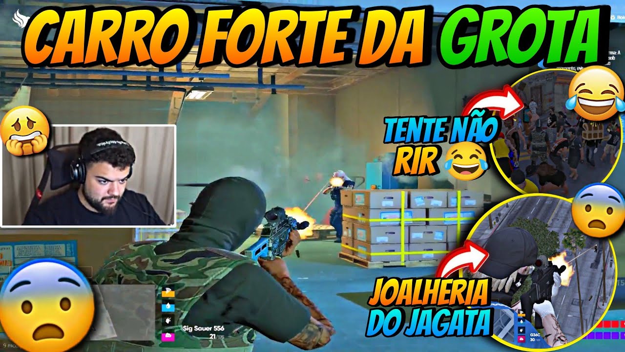 CARRO FORTE DA GROTA🔥 JOALHERIA DO JAGATA😱 CLIPES ENGRAÇADOS E RESENHAS😂 | COMPLEXO CLIPES