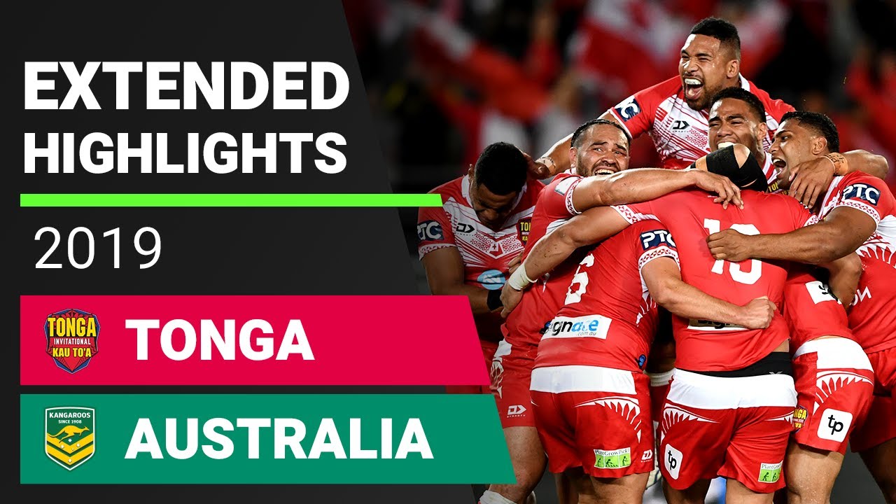 NRL Highlights | Tonga Invitational v Australia Extended Highlights | Test, 2019 | Internationals