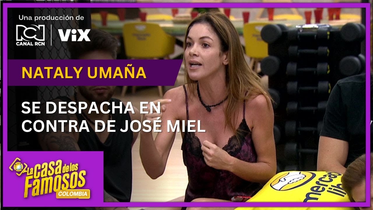 Nataly Umaña rechaza la actitud de José Miel con respecto al aseo en La casa de los famosos Colombia
