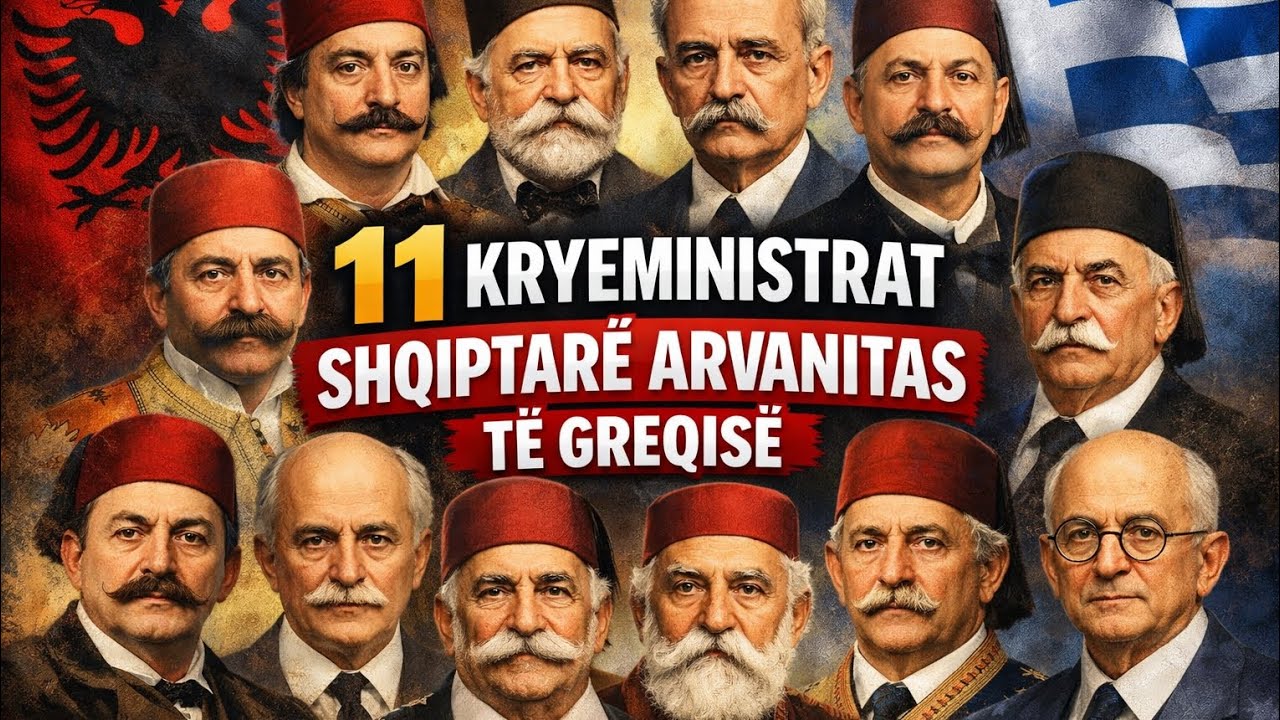 11 Kryemistrat të Greqisë, më origjinë shqiptare!