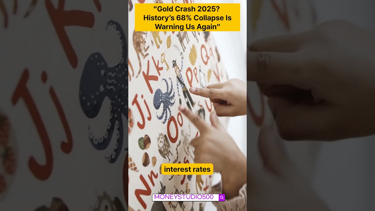 Gold Crash 2025 History’s 68% Collapse Is Warning Us Againshorts 