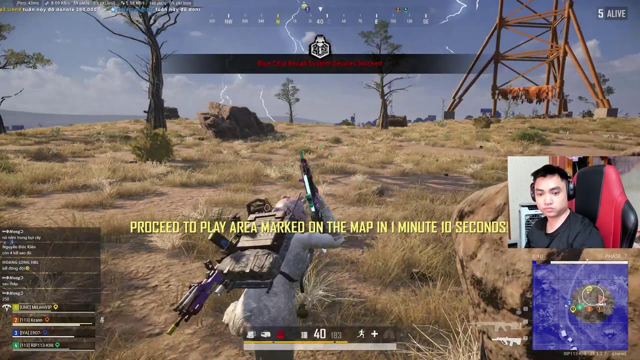 RIP113 LIVE l PUBG bao nét
