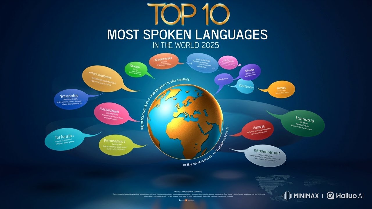 Top 10 Most Spoken Languages in the World 2025