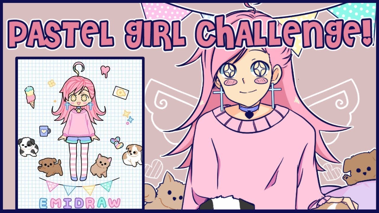 🌟PASTEL GIRL CHALLENGE🌟LA EMI KAWAII c/ PUPPIES