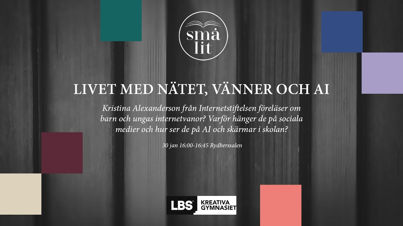 Livet med nätet, vänner och AI