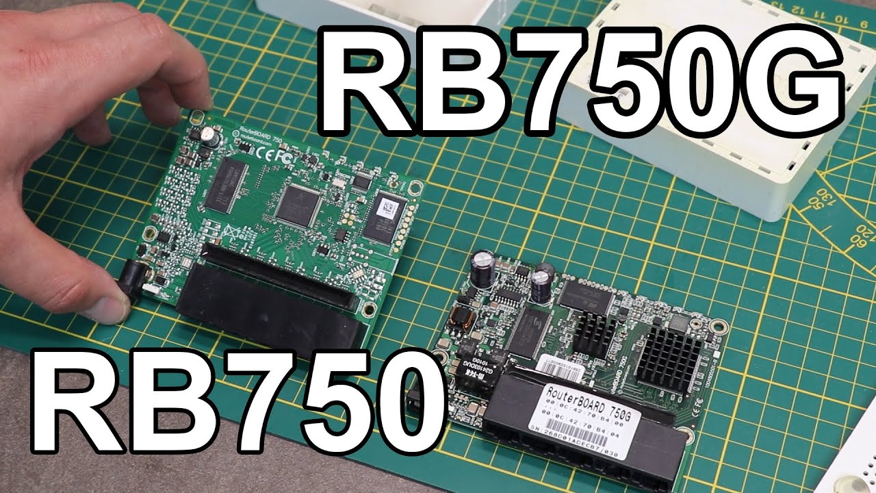 RB750 i RB750G - klasyczne RouterBoardy Mikrotika