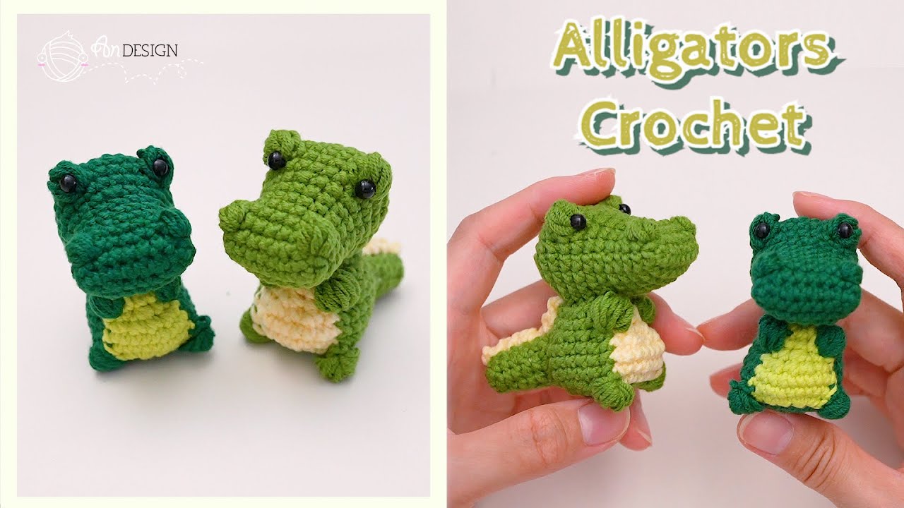 How to crochet |  Alligator Amigurumi  |  Step by Step