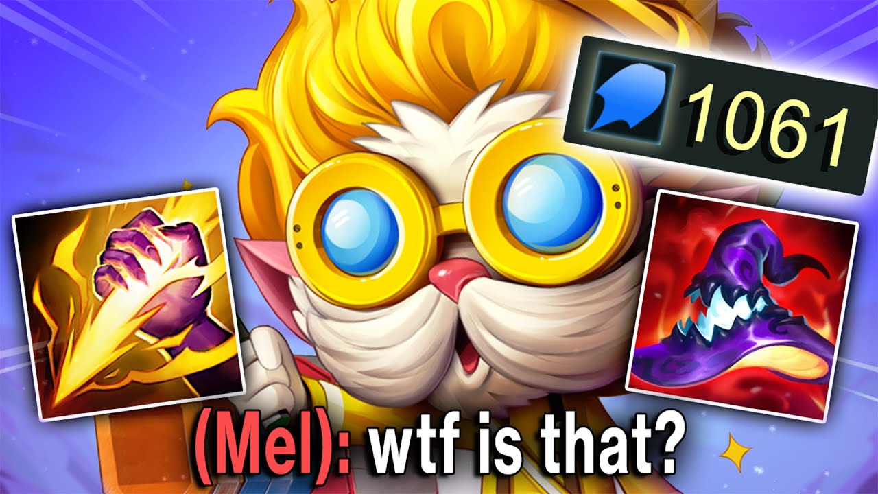Heimerdinger Jungle but I have 1061 AP and can one shot baron (pentakill denied)