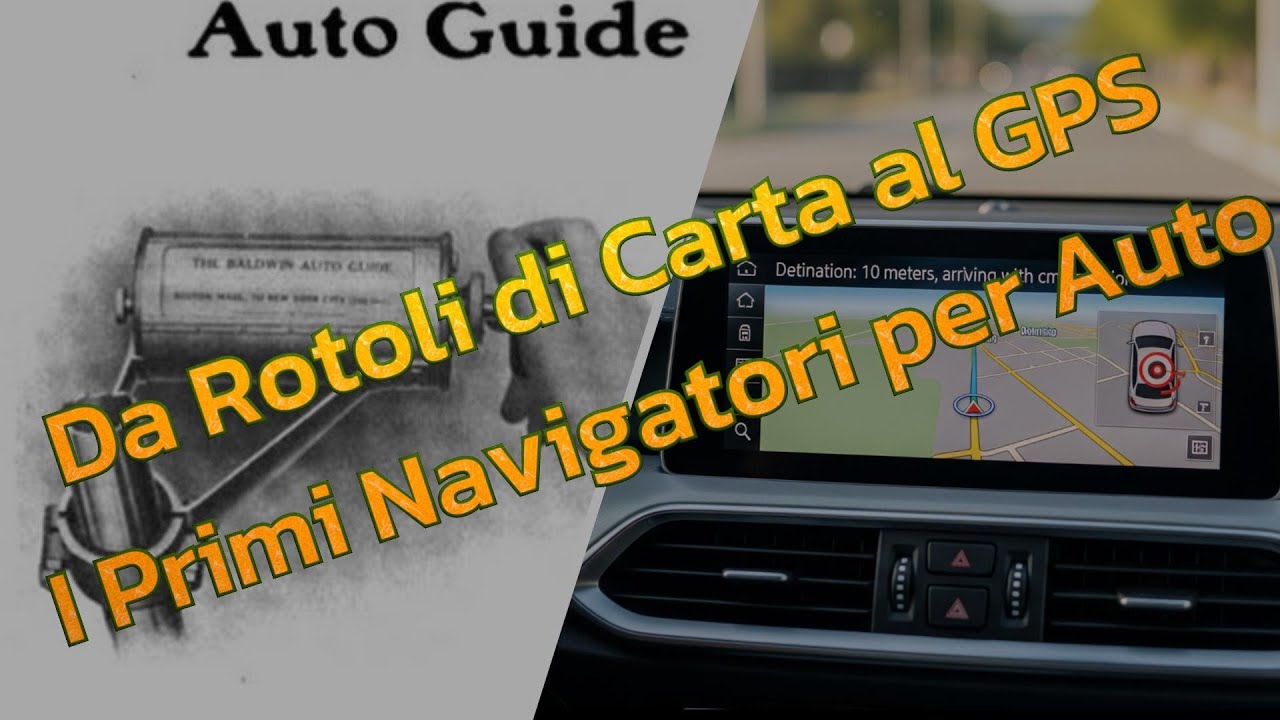 Da Rotoli di Carta al GPS: la Storia dei Primi Navigatori per Auto.